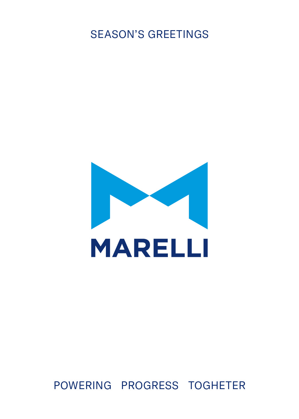 Marelli Seasonal's Greetings